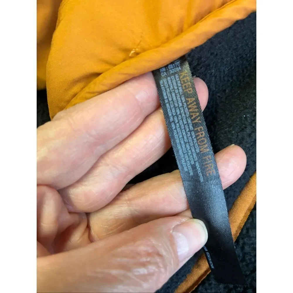 Free People Movement Hit the Slopes Color Block Pullover Black with Orange Accen